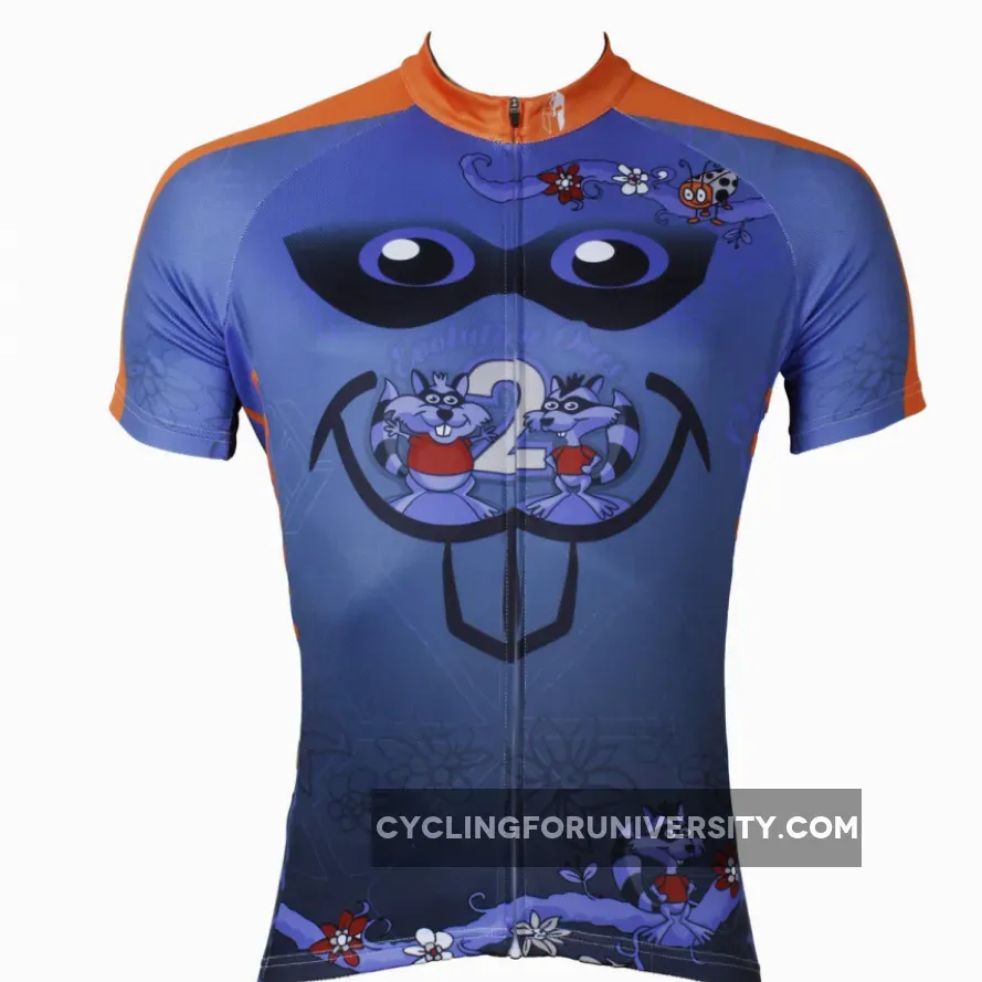 ILPALADINO Animal Rat Mouse Men's Professional MTB Cycling Jersey Breathable and Quick Dry Comfortable Bike Shirt for Summer NO.540