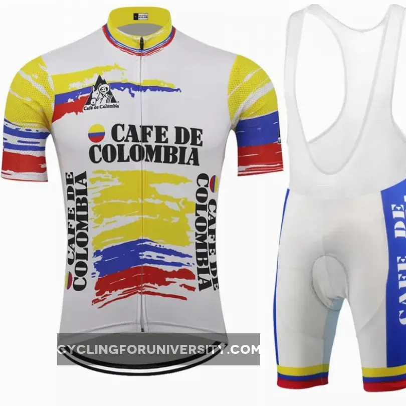 Cafe De Colombia Retro Cycling Set 1990 Brand New