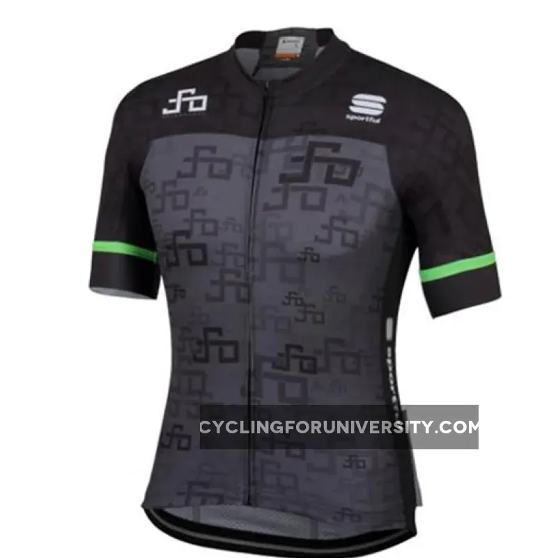 Sagan Logo Bodyfit Team Jersey Dark Grey 168, SAG19J55