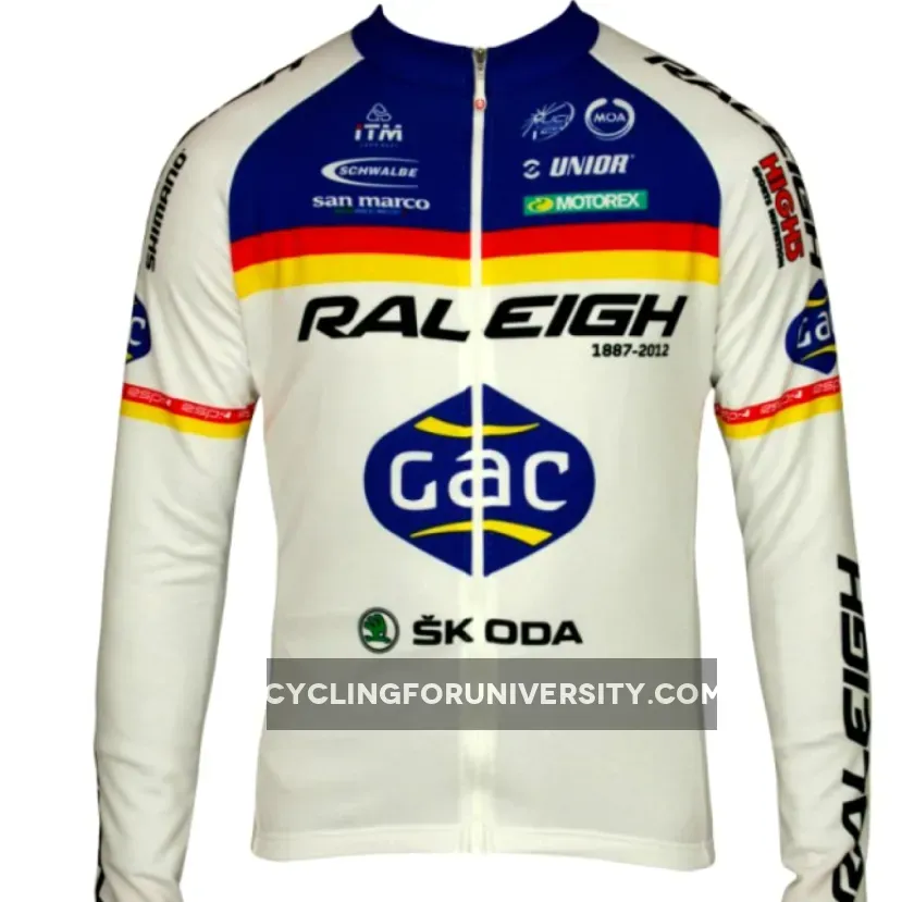 RALEIGH 2012 MOA professional cycling team - Cycling Long Sleeve Jersey