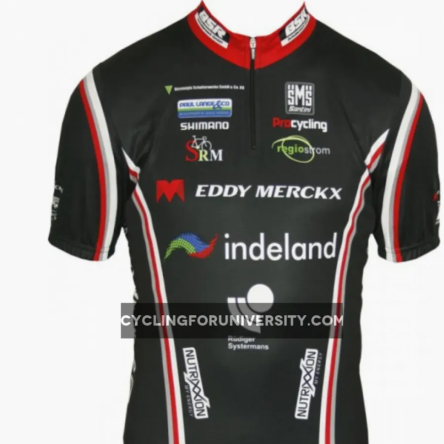 EDDY MERCKX INDELAND 2011 Radsport-Profi-Team - Short Sleeve Jersey