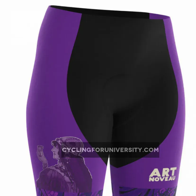 Women's Art Noveau Pro-Band Cycling Shorts Restock