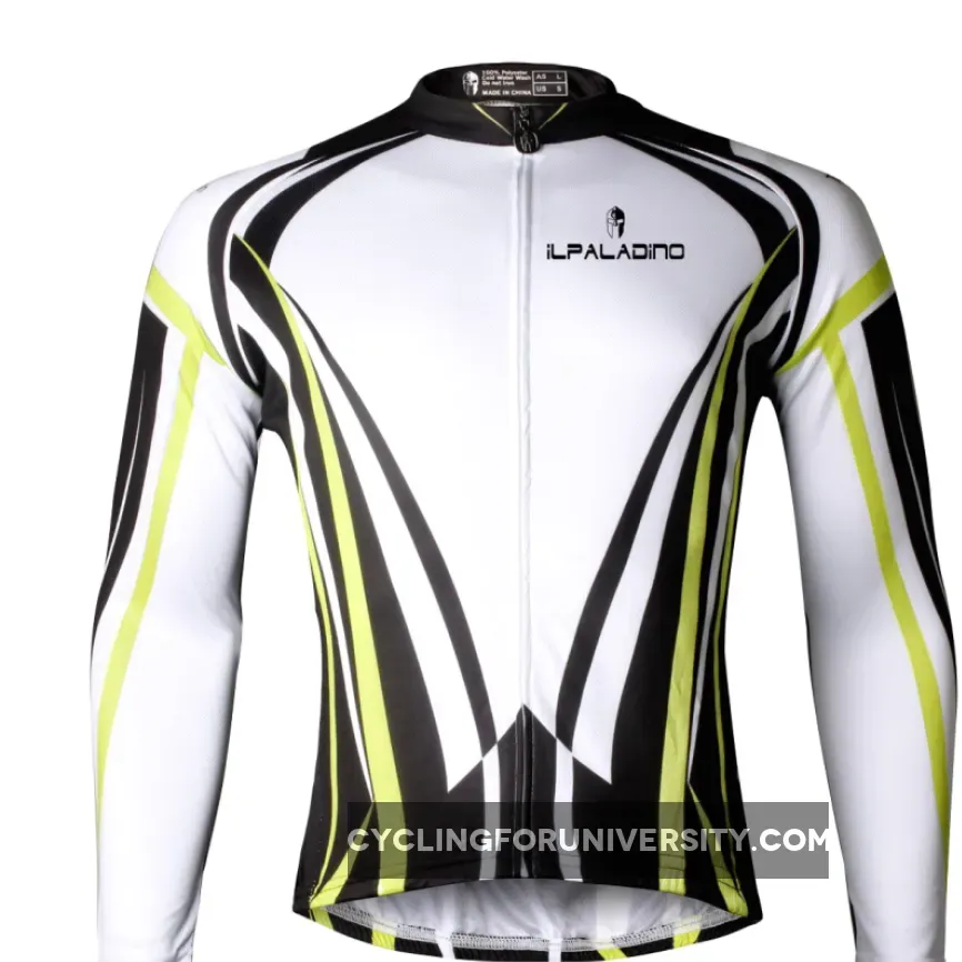 ILPALADINO Yellow/Orange/Blue/Green/Red Professional MTB Cycling Jersey Long-Sleeve Spring/Autumn Mountain Bike Exercise Bicycling Pro Cycle Clothing Racing Apparel Outdoor Sports Leisure Biking Shirts