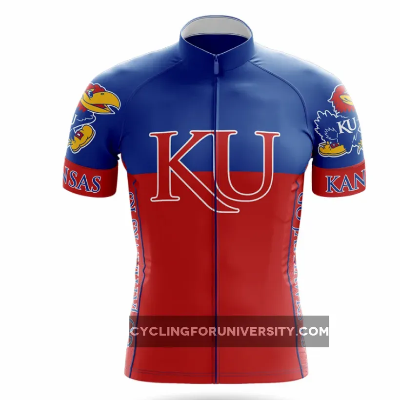 University of Kansas V2 - Men's Cycling / Jersey Only
