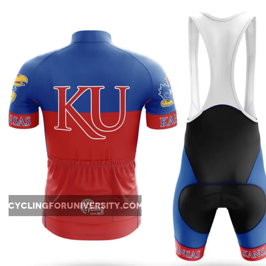 University of Kansas V2 - Men's Cycling / Jersey Only