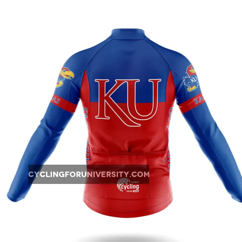 University of Kansas V2 - Men's Cycling / Jersey Only