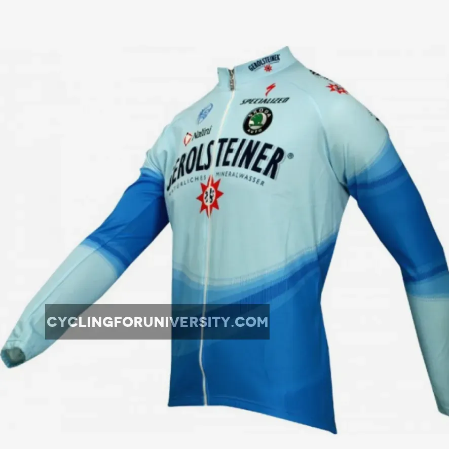 Gerolsteiner 2006 Skoda Radsport-Profi-Team-Winter Fleece Long Sleeve Jersey jacket