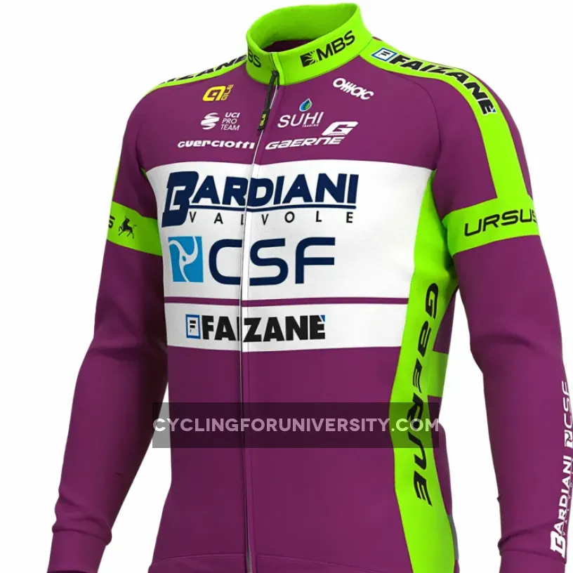 2020 Bardiani CSF Long Sleeve Jersey, Restock BAR20L1