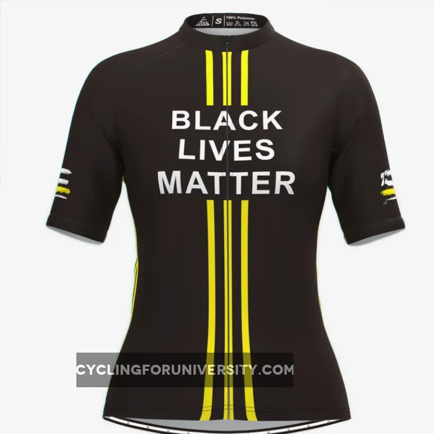 Black Lives Matter Freedom Women's Cycling Jersey For Sale
