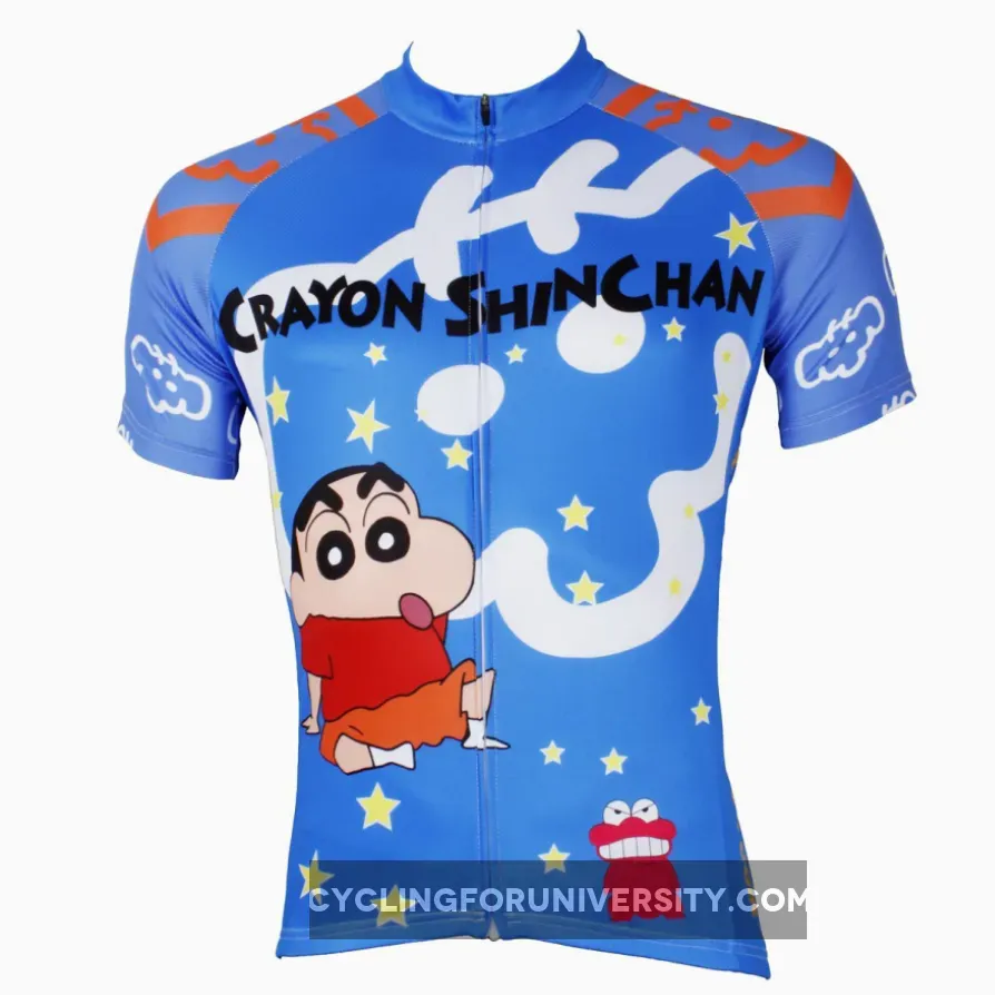 Man's Short-sleeve Cycling Jersey T-shirt Summer Crayon Shin-chan NO.534
