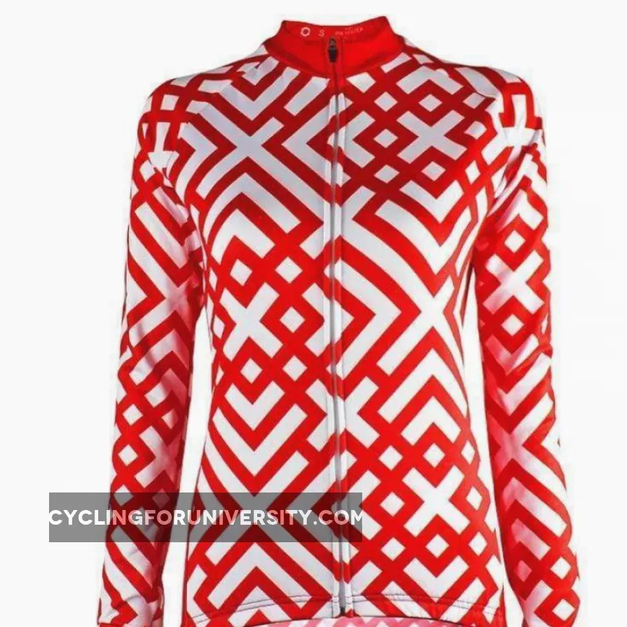 Women's Cross Hatch Long Sleeve Cycling Jersey Online