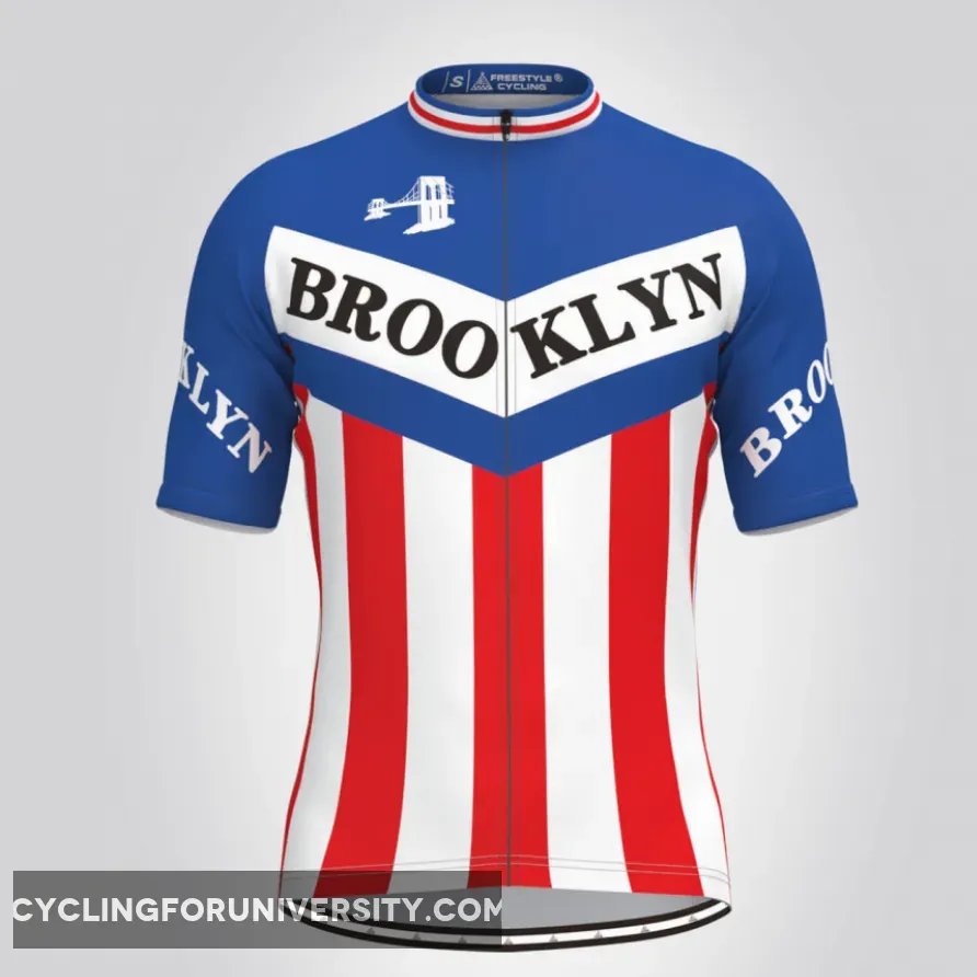 Retro Brooklyn Team Mens Cycling Jerseys Outlet