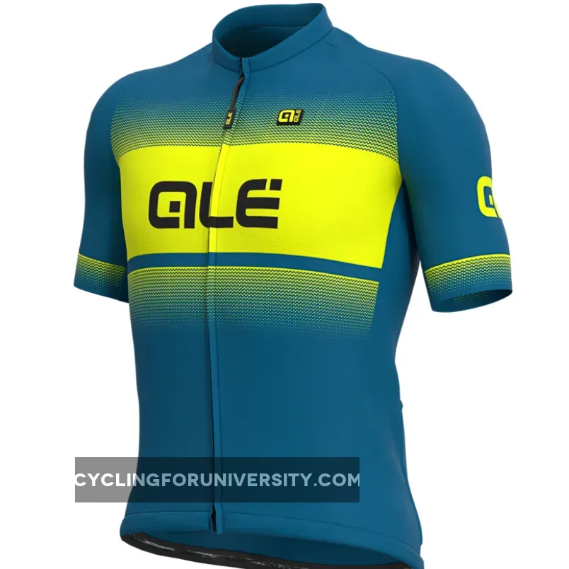 ALE' Blend Solid Blue Jersey, Online
