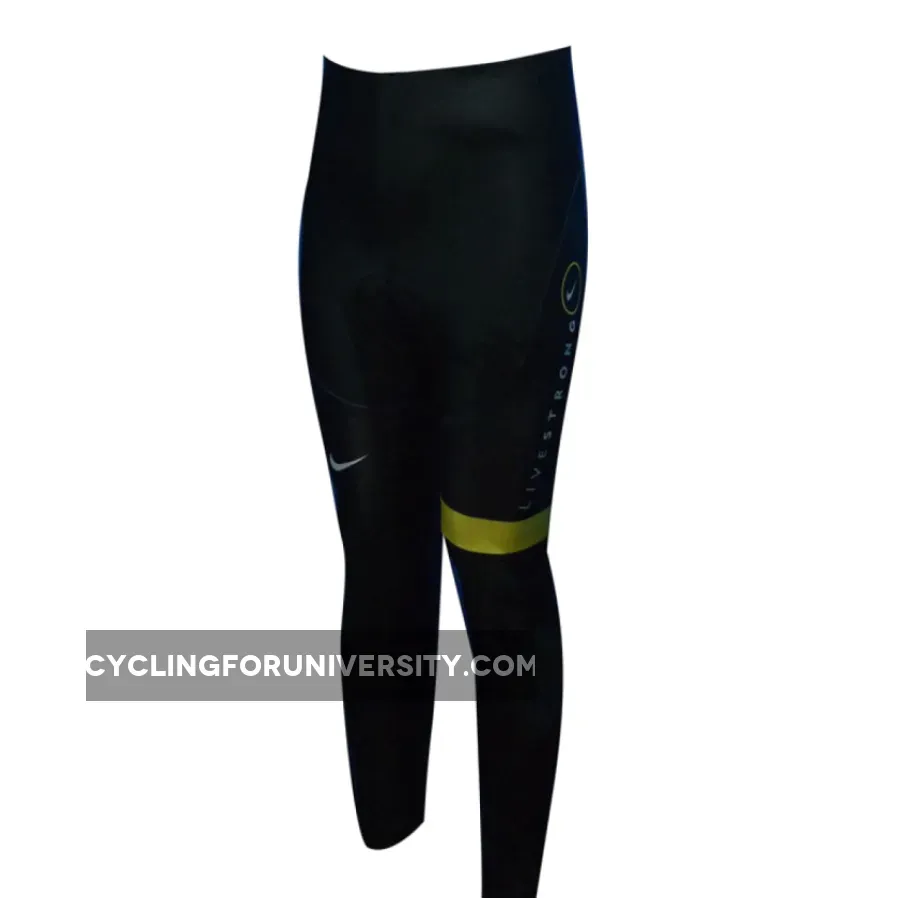 2012 LIVESTRONG Black Cycling Pants To Buy