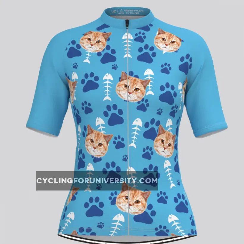 Custom Cat Face V1 Women's Jersey Online