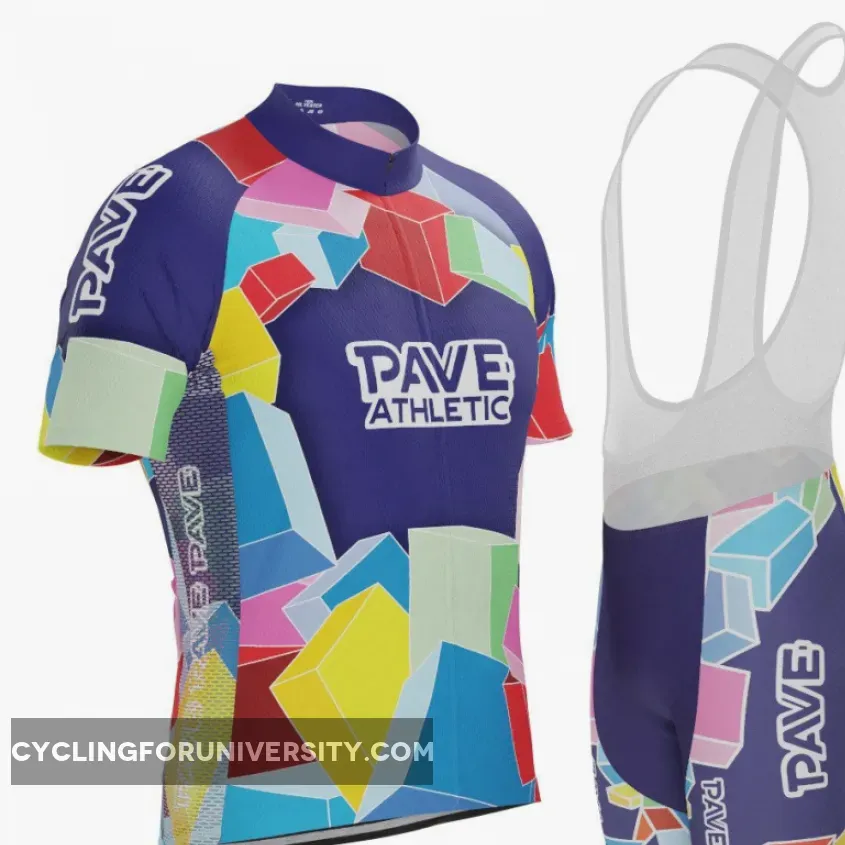 PAVE Athletic Cuddles Retro Short Sleeve Cycling Kit Online