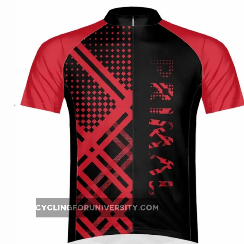 Primal Wear Backstitch Men's Sport Cut Full Zip Short Sleeve Cycling Jersey RDUGJ20M-M