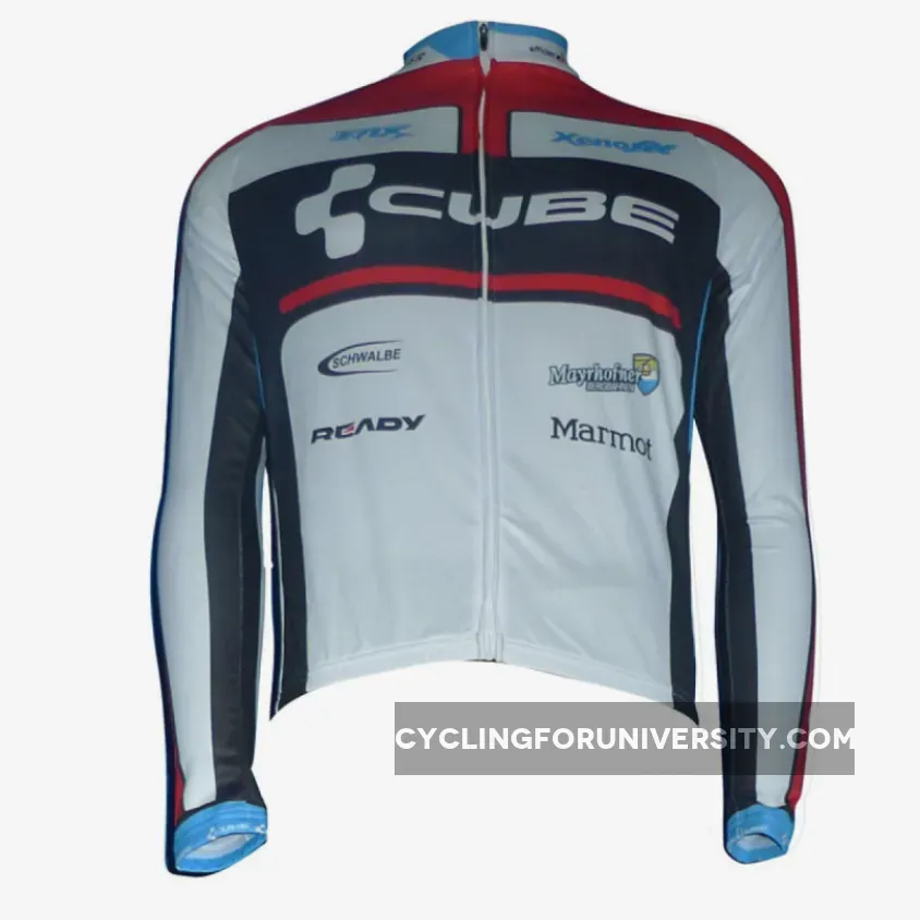 2012 TEAM CUBE Cycling Long Sleeve Jersey For Sale