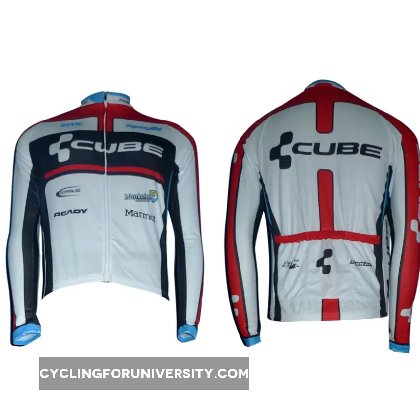 2012 TEAM CUBE Cycling Long Sleeve Jersey For Sale