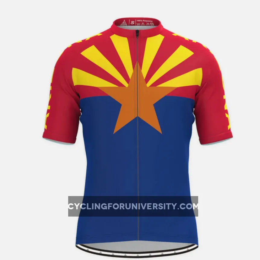 Men's Arizona State Flag Cycling Jersey Brand New