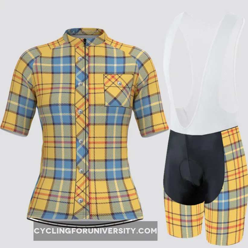 Plaid Checkered Shirt V20 Women's Cycling Kit Online