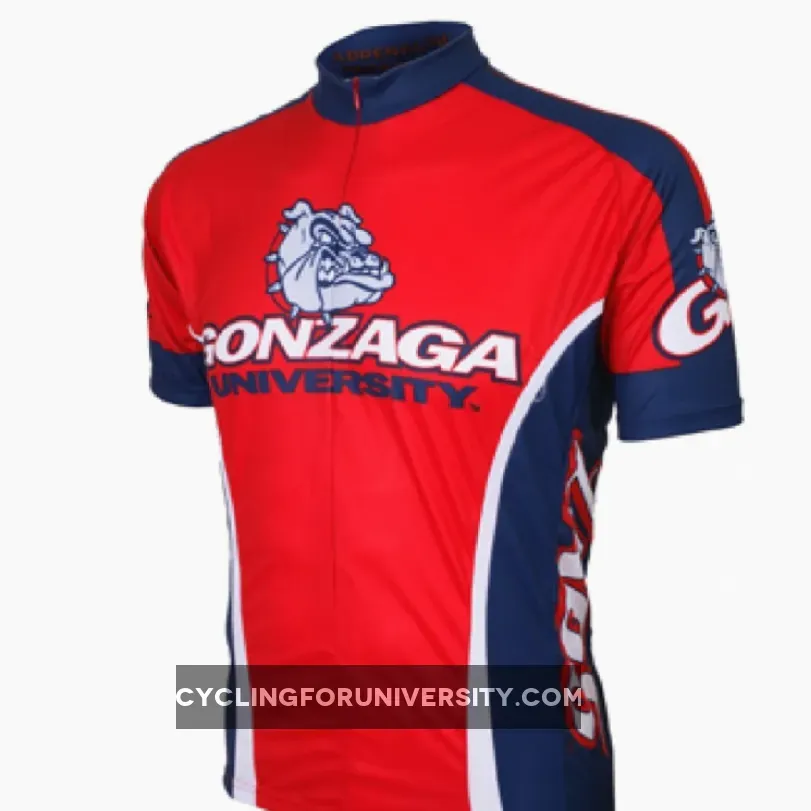 Adrenaline Promo Gonzaga University 3/4 zip Men's Cycling Jersey