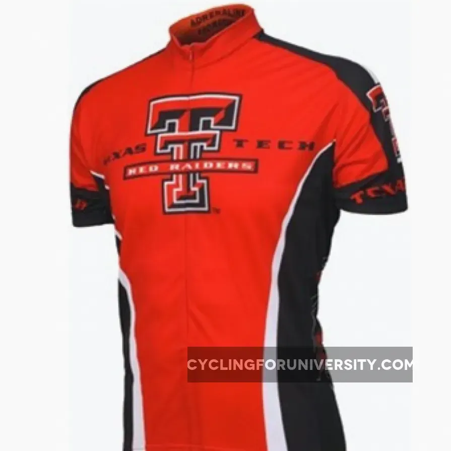 Texas Tech Cycling Short Sleeve Jersey For Sale