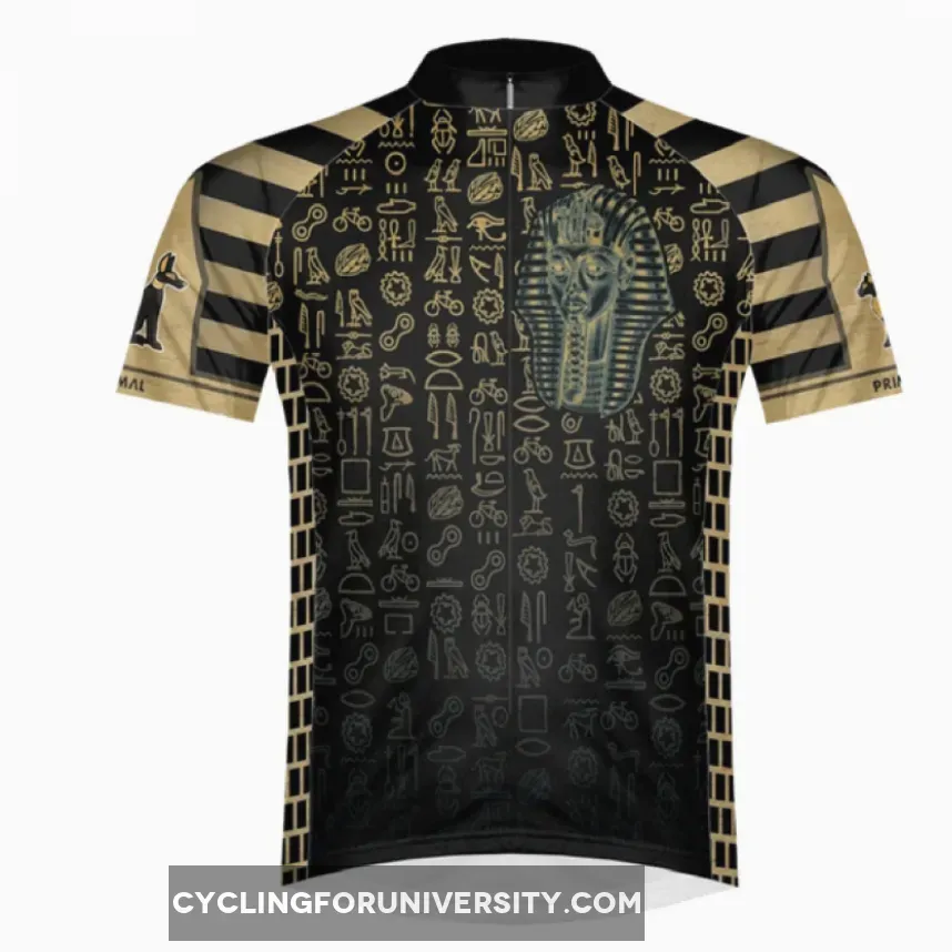 Primal Wear King of the Hill King Tut Men's Sport Cut Full Zip Cycling Jersey