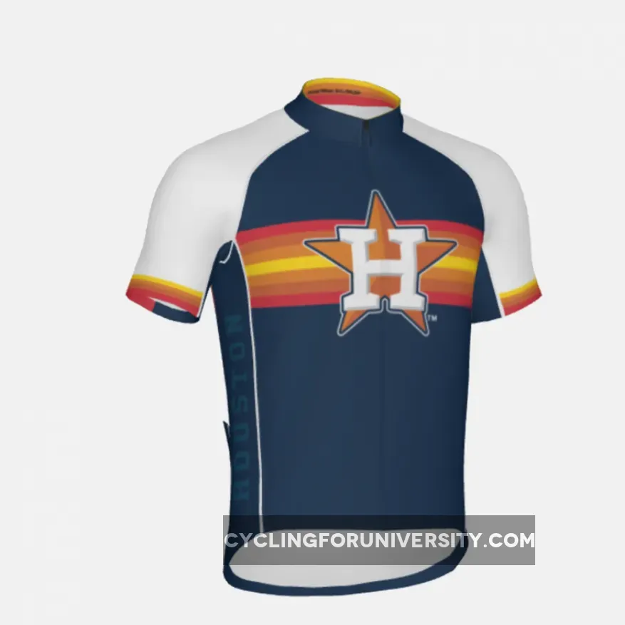 Houston Astros Men's Evo Cycling Jersey Brand New AST1J35M