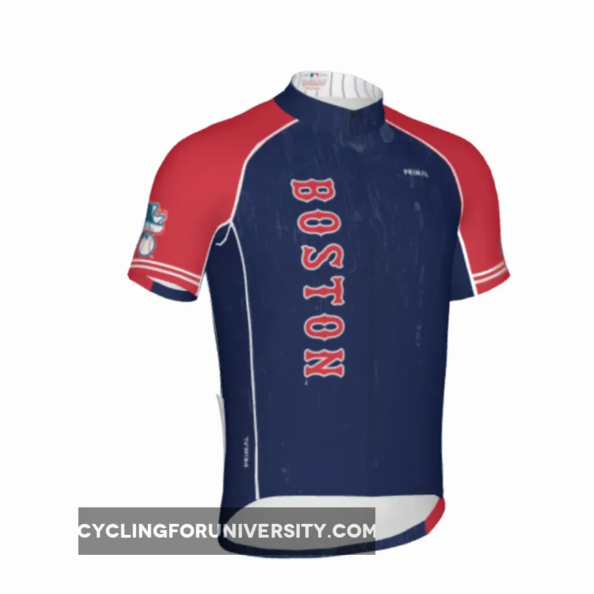 Boston Red Sox Men's Evo Cycling Jersey New Releases BOSTJ35M