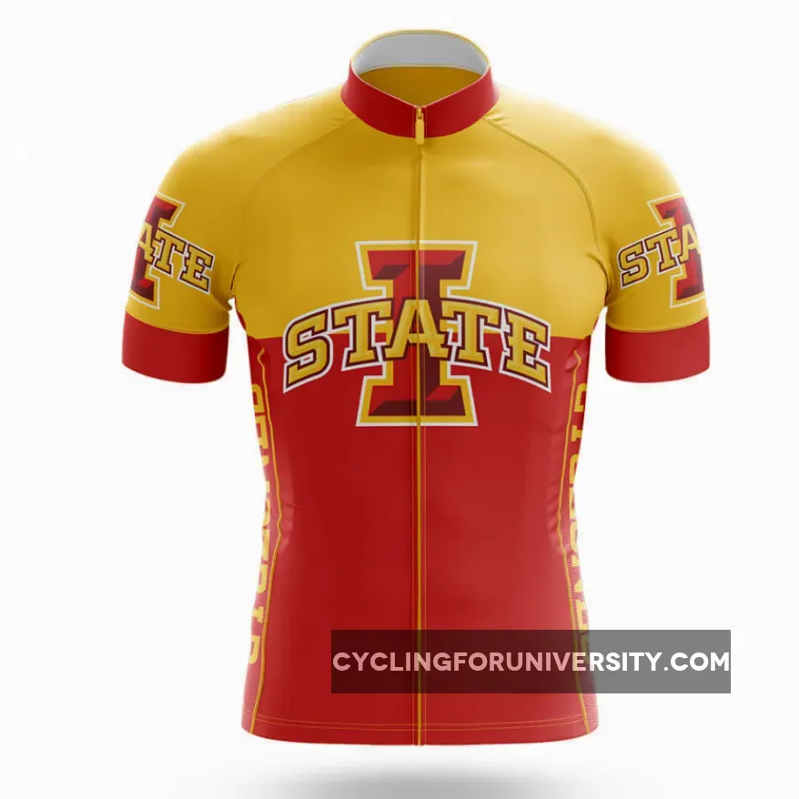 Iowa State University V2 - Men's Cycling / Jersey Only #Iowa State Bibs