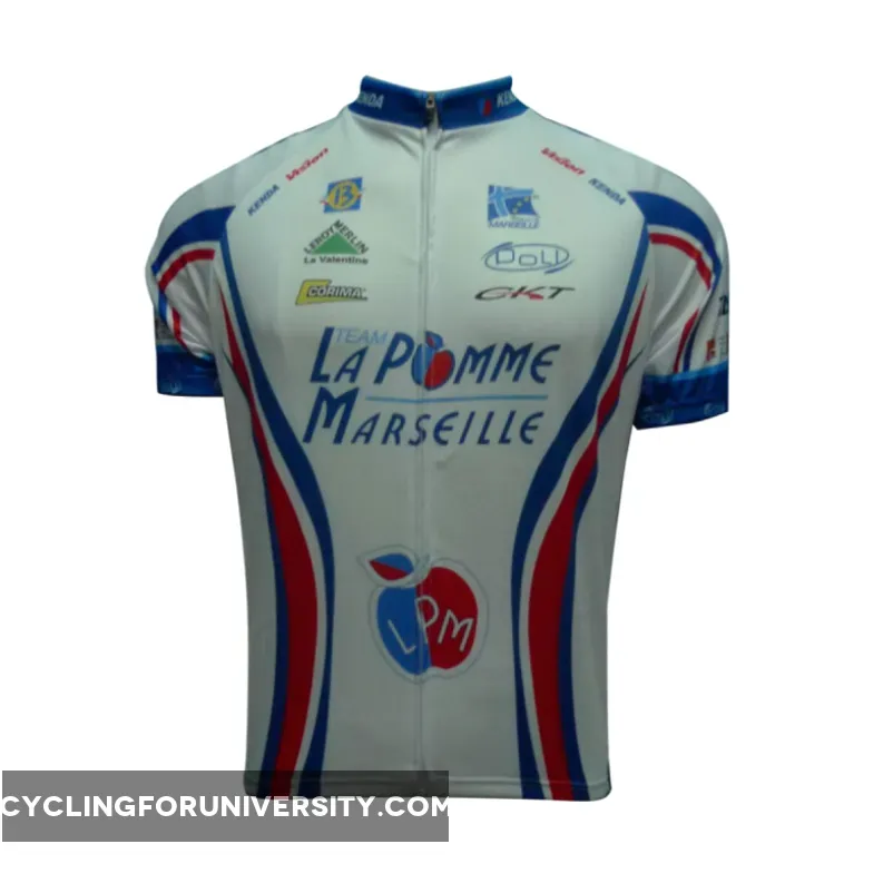 2012 LA POMME MARSEILLE Short Sleeve Cycling Jersey Online