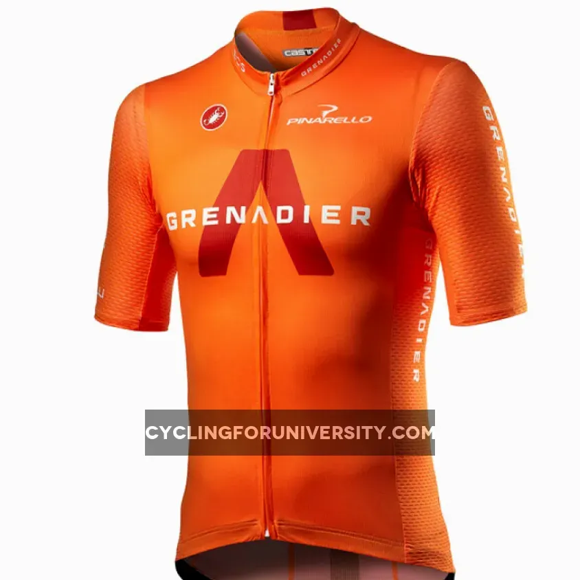 2021 Ineos Grenadier Competizione Orange Training Jersey, INE21J4