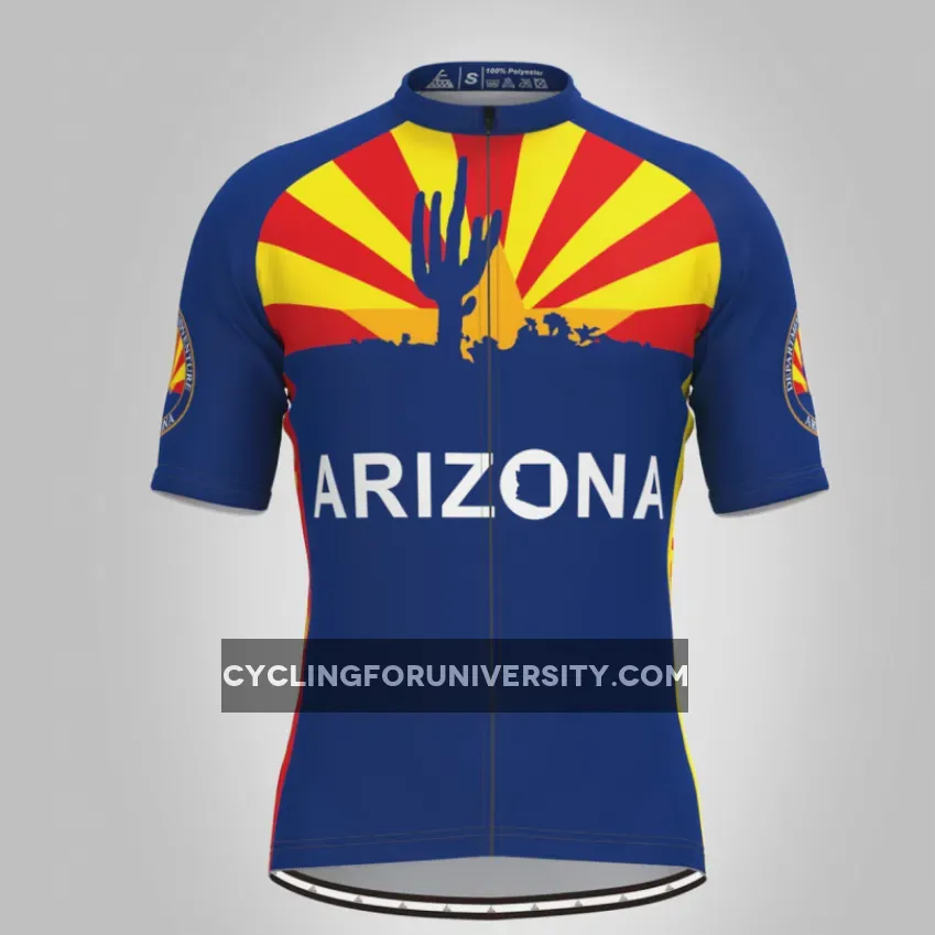 Arizona State Flag Adventure Men's Cycling Jersey To Buy