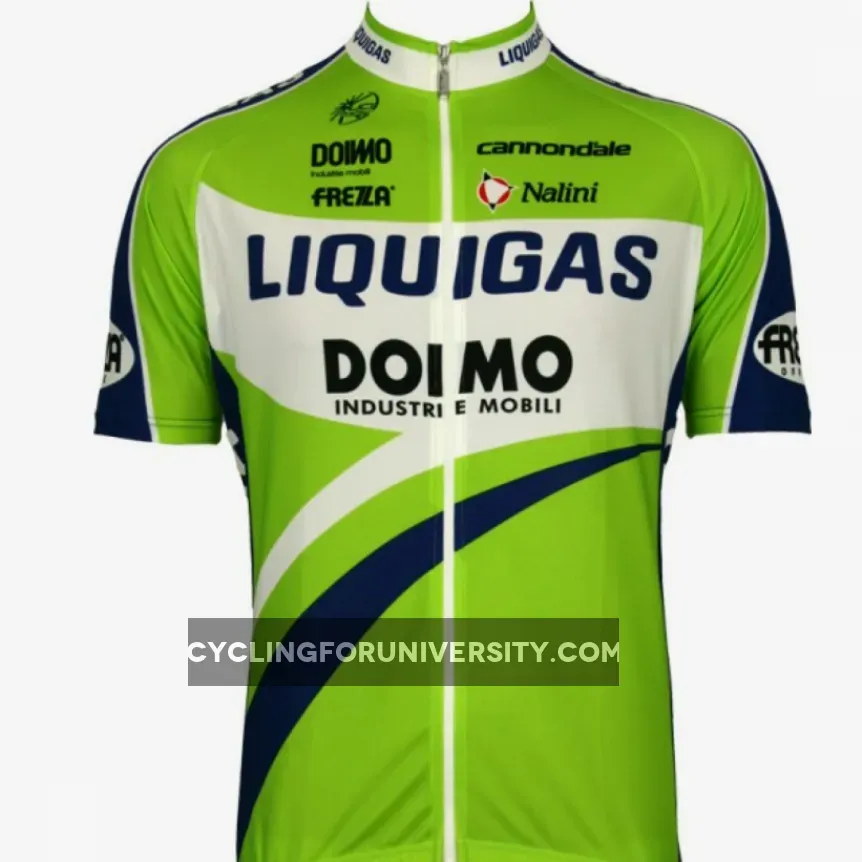 Liquigas 2010 Radsport-Profi-Team Short Sleeve Jersey