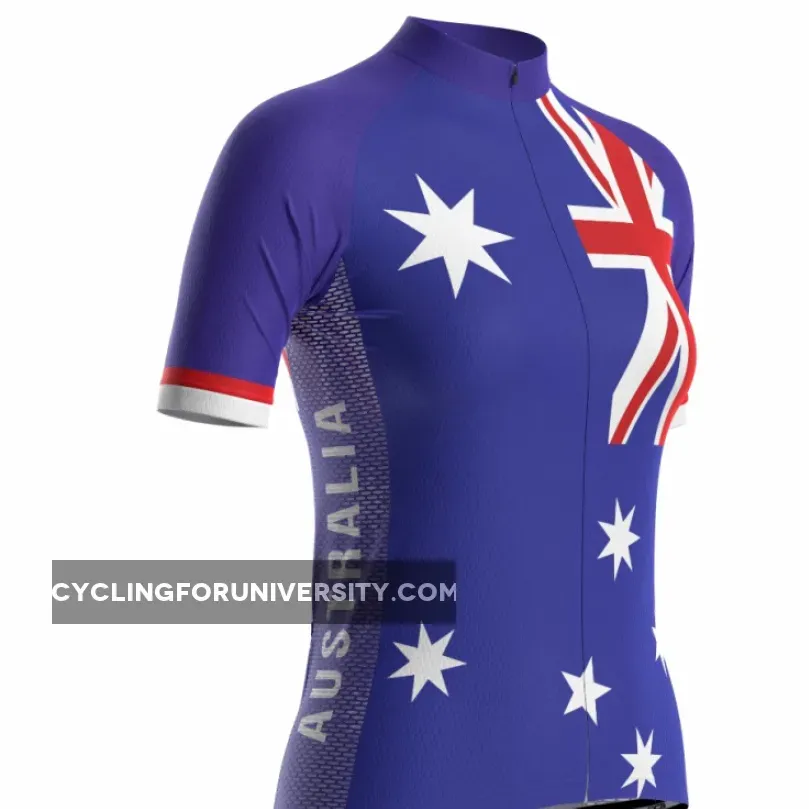 Women's Australia Southern Cross Short Sleeve Cycling Jersey