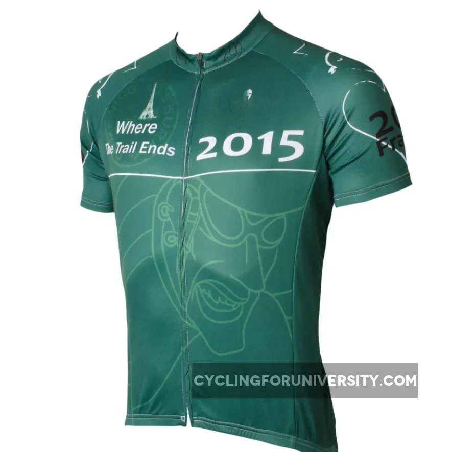 Ilpaladino Cyclist Green Men's Breathable Quick Dry Short-Sleeve Cycling Jersey Bicycling Shirts France Summer Sport Wear Exercise Bicycling Summer Spring Autumn Pro Cycle Clothing Racing Apparel Outdoor Sports Leisure Biking Shirts NO.569