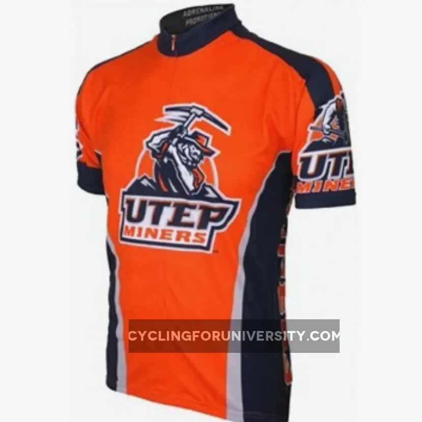 UT University of Texas at El Paso Miners Cycling Short Sleeve Jersey(UTEP)