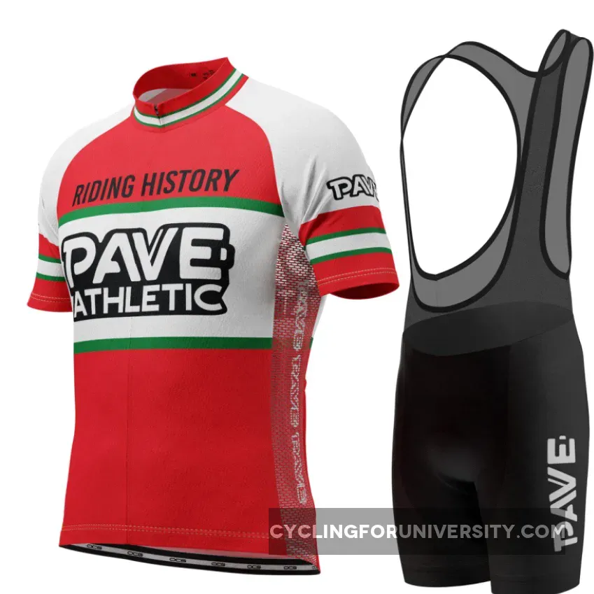 Men's PAVE Athletic Gaseosa Retro Short Sleeve Cycling Kit