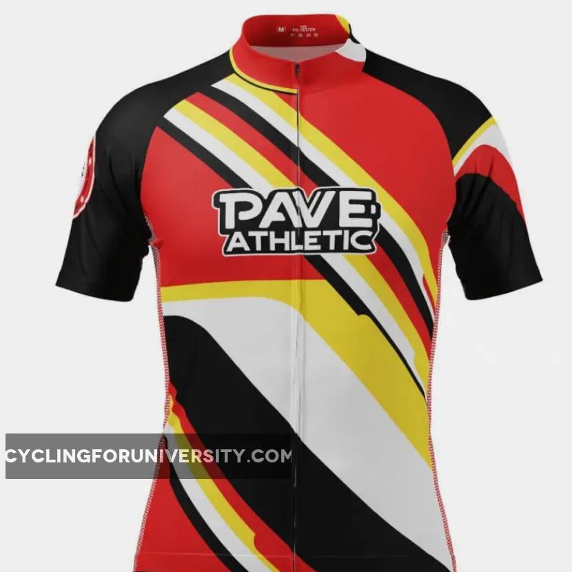Men's PAVE Athletic Modern Raleigh Short Sleeve Cycling Jersey