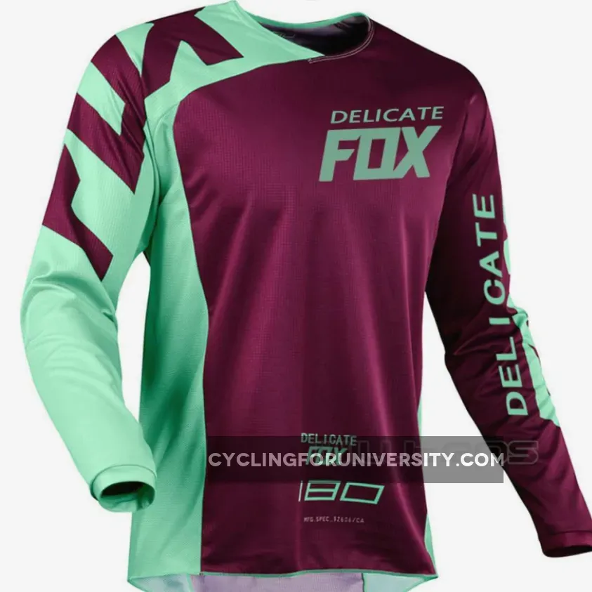 Race Jersey Delicate Fox Motocross ATV Bike Dirt Downhill Offroad MX DH MTB Racing