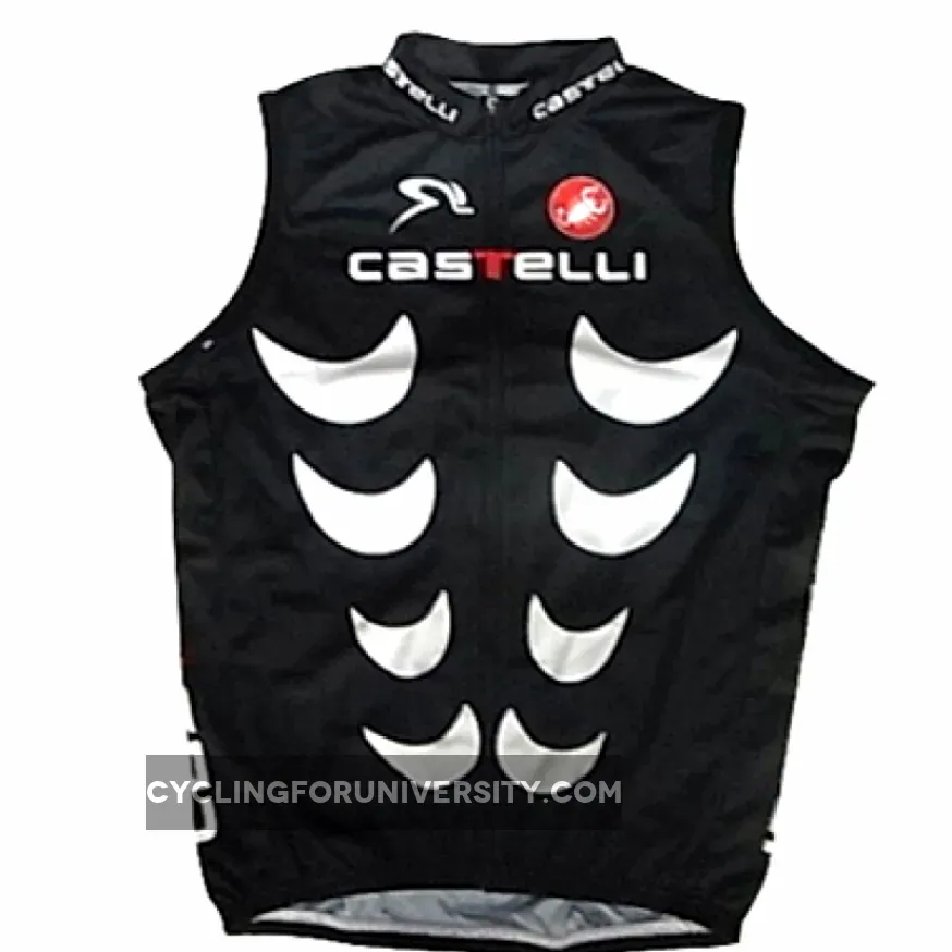 CASTELLI BLACK Sleeveless Jersey Vest New Releases