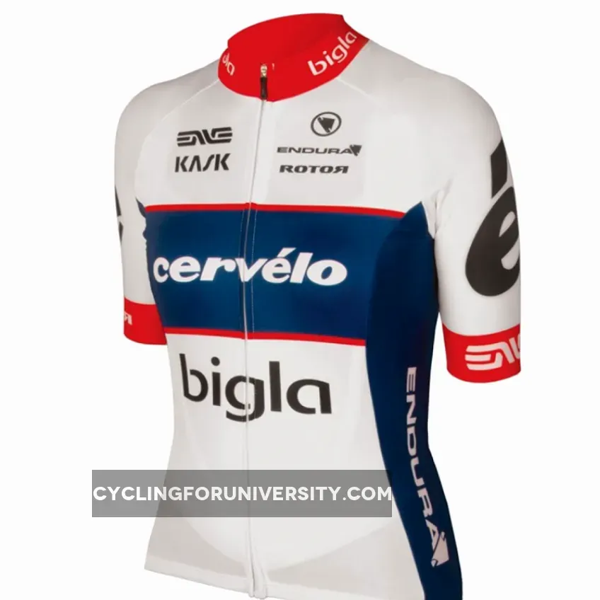 2017 Cervelo Bigla short sleeve cycling jersey bike clothing cycle apparel shirt