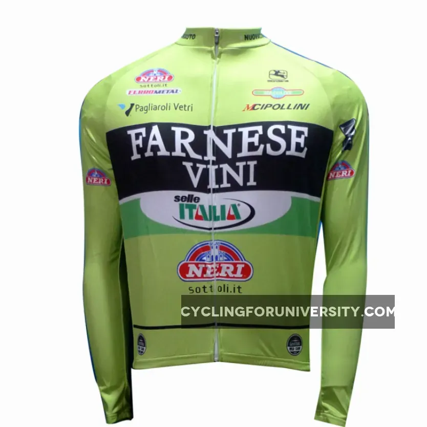 FARNESE VINI Giro Long Sleeve Jersey 2012 Online