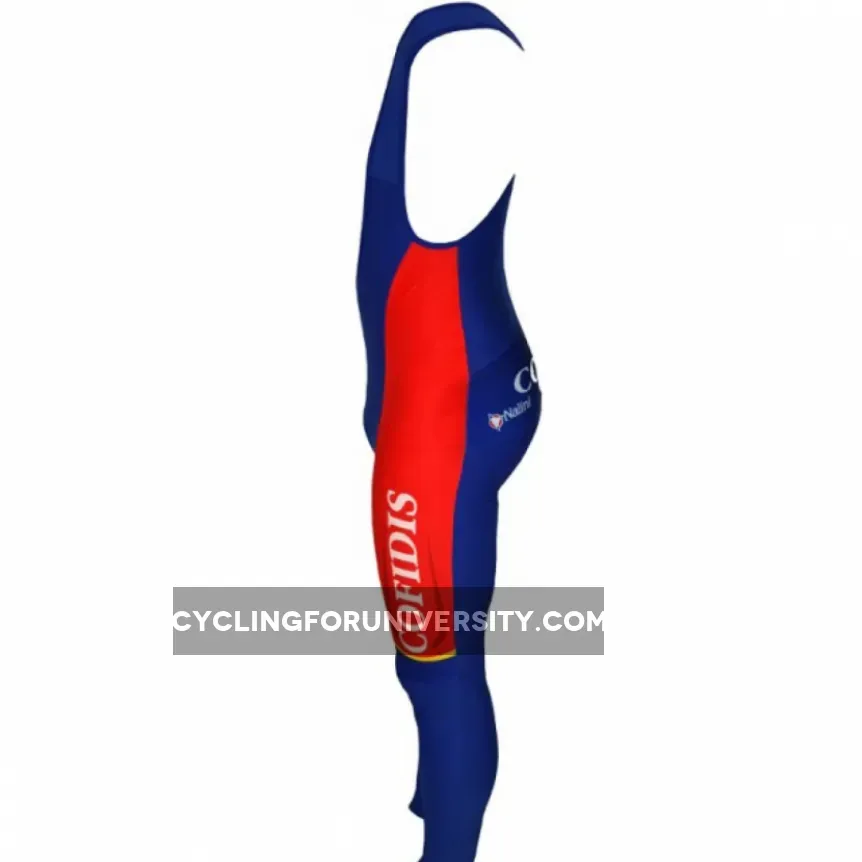Cofidis 2006 Radsport-Profi-Team Winter Fleece Bib Tights