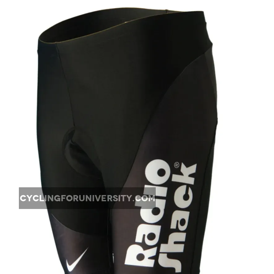 2011 RADIOSHACK BLACK CYCLING SHORTS- Cycling Shorts Outlet