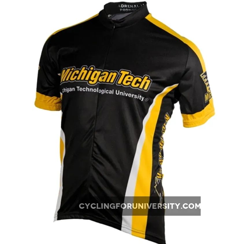 MTU Michigan Technological University Tech Cycling Jersey