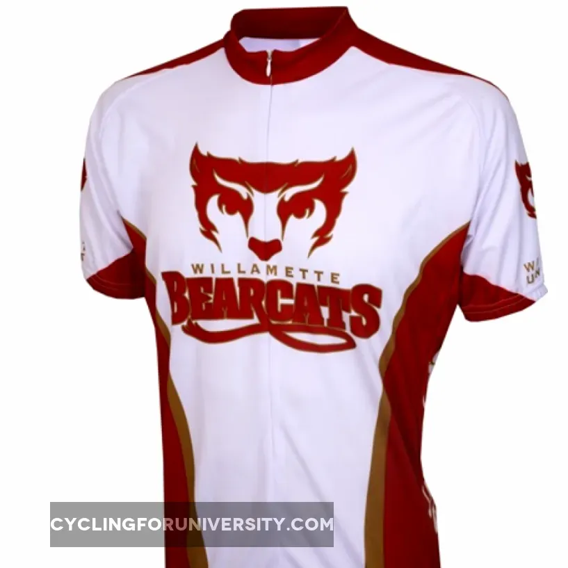 Willamette University Bearcats Cycling Short Sleeve Jersey