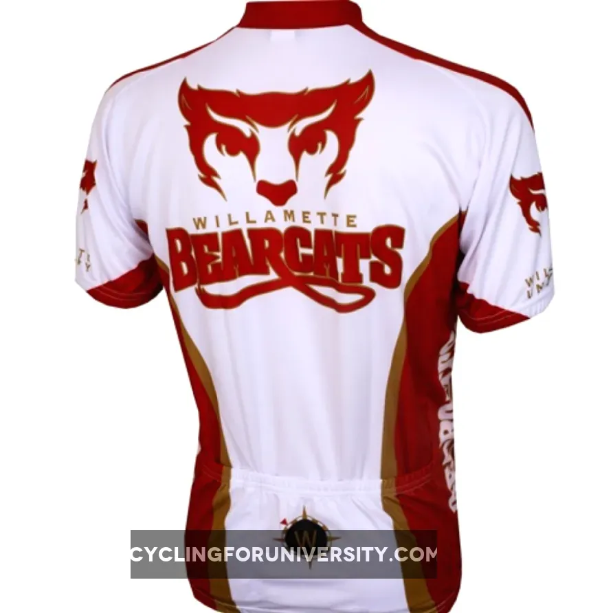 Willamette University Bearcats Cycling Short Sleeve Jersey