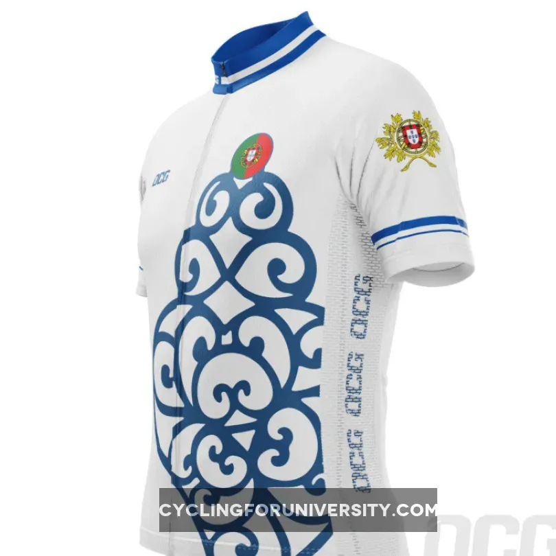 Men's Lusitanian Portugal Short Sleeve Cycling Jersey